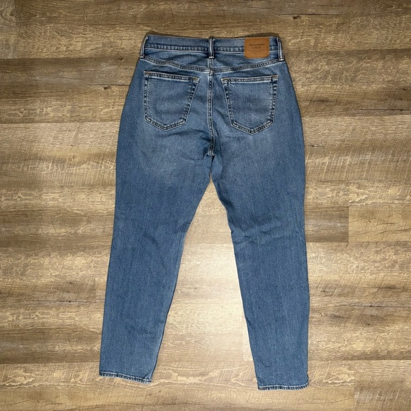 Abercrombie Fitch Jeans Mens 30x32 Blue Signature Stretch Athletic Slim Skinny - Picture 2 of 8